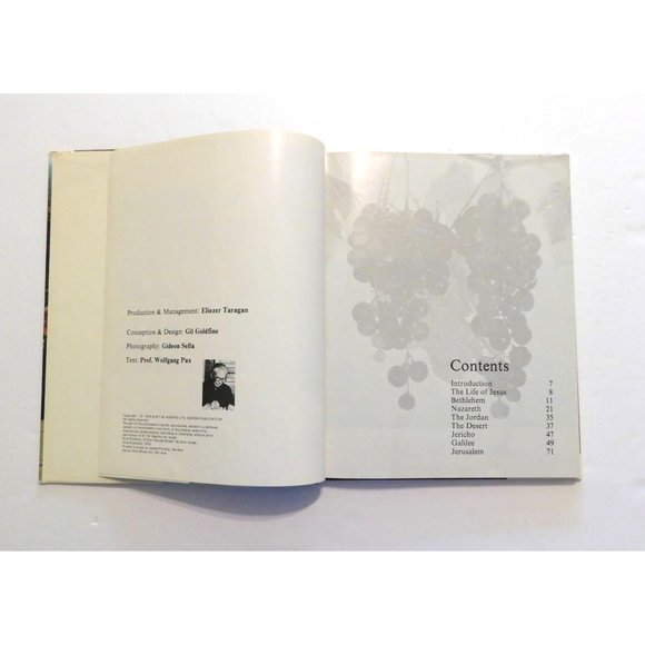 With Jesus in the Holy Land Steimatzky 1979 Photos Hardcover Jacket - Picture 5 of 6